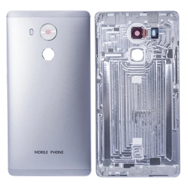 Huawei Ascend Mate 8 Arka Pil Kapak Kasa Full-Gümüş