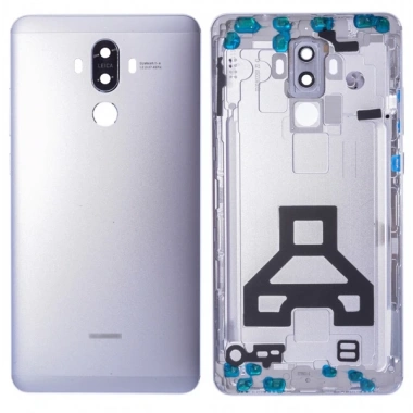 Huawei Ascend Mate 9 Arka Pil Kapak Kasa Full-Gümüş