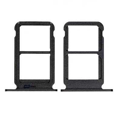 Huawei Honor 10 Sim Hafıza Kart Kapağı Tutucu-SİYAH