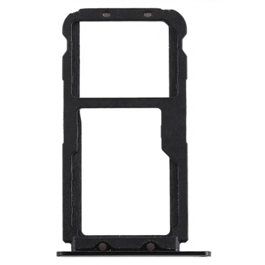 Huawei Mate 20 Lite Sim Hafıza Kart Kapağı Tutucu-SİYAH