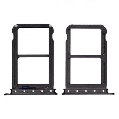 Huawei P20 Pro Sim Hafıza Kart Kapağı Tutucu-SİYAH