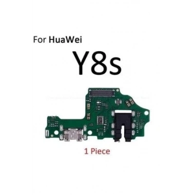 Huawei Y8S Orjinal Şarj Soketi Alt Mikrofon Bord C/C Flex