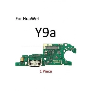 Huawei Y9A Şarj Soketi Alt Mikrofon Bord C/C Flex