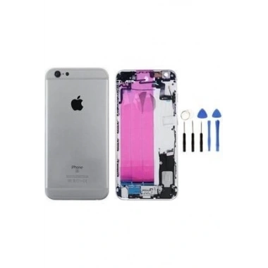 Iphone 6S Dolu Kasa Uzay Grisi-Siyah (Tamir Seti Hediyeli)