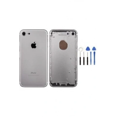 Iphone 7G Boş Kasa Silver-Gümüş Ve Tamir Seti Uyumlu