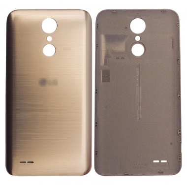 Lg K10 2017 Arka Pil Batarya Kapağı-Gold