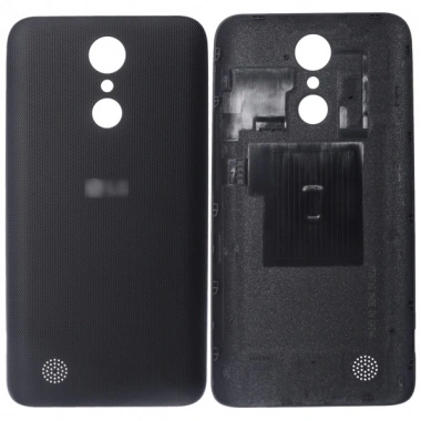 Lg K10 2017 Arka Pil Batarya Kapağı-Siyah