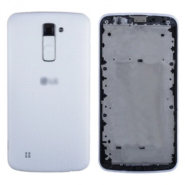 Lg K10  Full Kasa Kapak-Beyaz