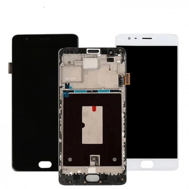 One Plus 3T çıtalı TFT Lcd Dokunmatik Ekran A3010, A3003
