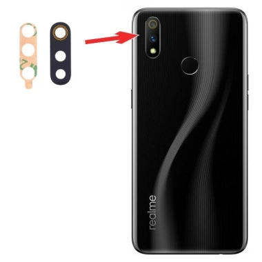 Oppo Realme 3 Pro - Realme 3 Kamera Lens-Siyah