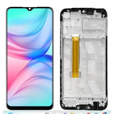 Realme C51 Çıtalı Lcd Dokunmatik Ekran
