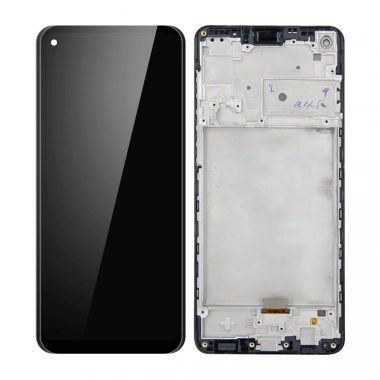 Samsung A21s Çıtalı sm-A217F Orjinal Servis Lcd Dokunmatik Ekran