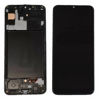 Samsung A30S Sm-A307F Çıtalı OLED Lcd Dokunmatik Ekran