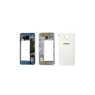 Samsung A310 Beyaz Arka Ve Orta Kasa + Kapak