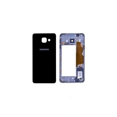 Samsung A310 Siyah Arka Kasa Full + Kapak