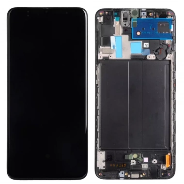 Samsung A70 sm-705 Çıtalı OLED Lcd Dokunmatik Ekran Tam Boyut