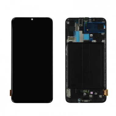 Samsung A70 SM-A705F Çıtalı Lcd Dokunmatik Büyük  Ekran Oled