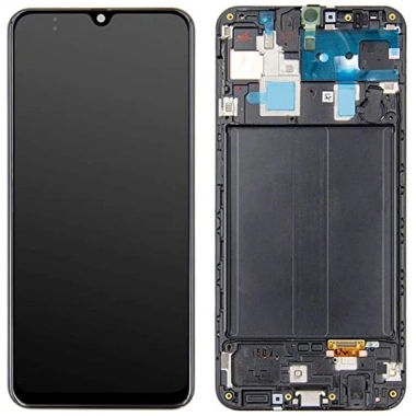 Samsung Galaxy A30 Sm-A305 Lcd Dokunmatik Ekran Servis Orjinali Çıtalı