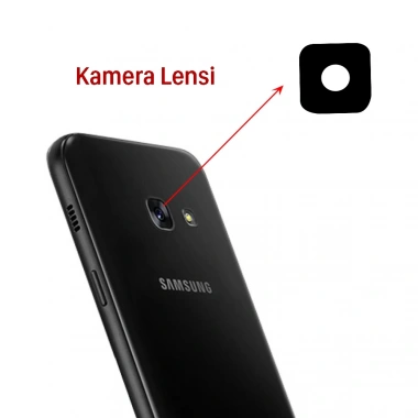 Samsung Galaxy A320 A3 2017 A520 A5 2017 A720 A7 2017 İçin Kamera Lens Camı-Rz