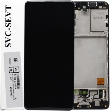 Samsung Galaxy A41 Sm-A415F ORJİNAL Çıtalı Lcd Dokunmatik Ekran