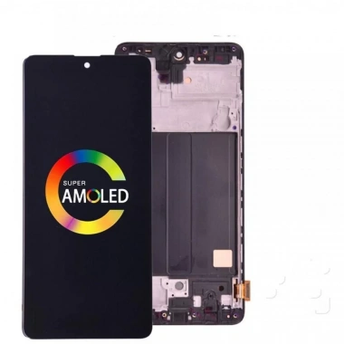 Samsung Galaxy A51 Sm-A515F ORJİNAL Çıtalı Lcd Dokunmatik Ekran