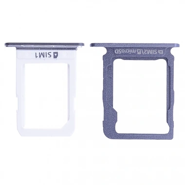 Samsung Galaxy A8 A800 2015 İçin Sim Hafıza Kart Kapağı-SİYAH