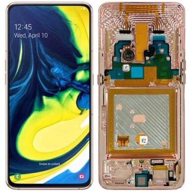 Samsung Galaxy A80 Sm-A805F Lcd Dokunmatik Ekran Servis Orjinali