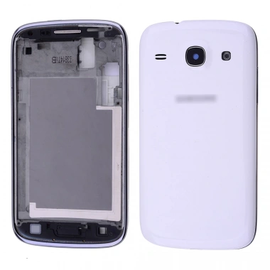 Samsung Galaxy Core İ8260, İ8262 İçin Full Kasa Kapak-Beyaz