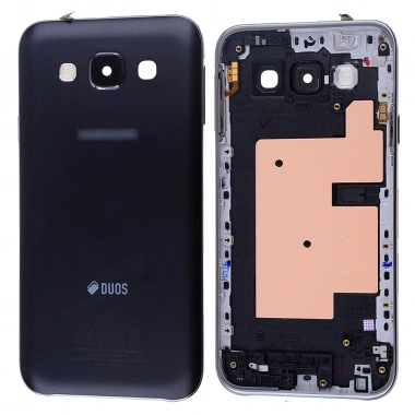 Samsung Galaxy E5 E500 Duos İçin Kasa Kapak-Siyah