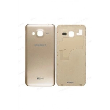 Samsung Galaxy J320 Arka Kapak Pil Kapağı Gold J3 2016