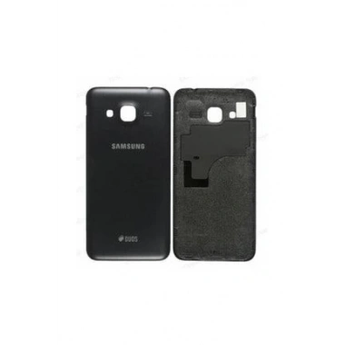 Samsung Galaxy J320 Arka Kapak Pil Kapağı Siyah J3 2016