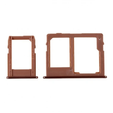 Samsung Galaxy J4 Plus-J6 Plus Sim Hafıza Kart Kapağı Tutucu Çiftsim-ROSE GOLD