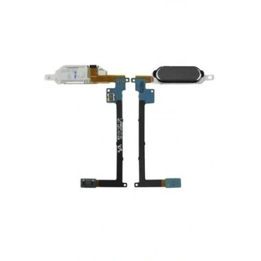 Samsung Galaxy Note 4 N910 Home Tuş Bordu Filmi Siyah Uyumlu