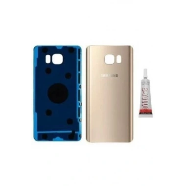 Samsung Galaxy Note 5 Arka Pil Kapağı Gold (B7000 15Ml Hediyeli)