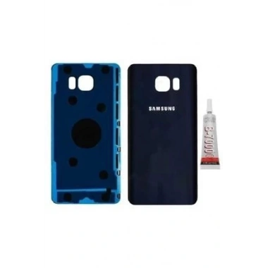 Samsung Galaxy Note 5 Arka Pil Kapağı Siyah (B7000 15Ml Hediyeli)