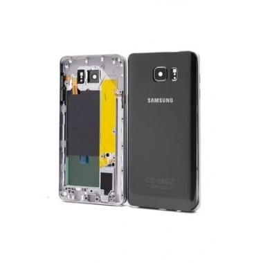Samsung Galaxy Note 5 Full Kasa Arka Kapak Siyah N-920F