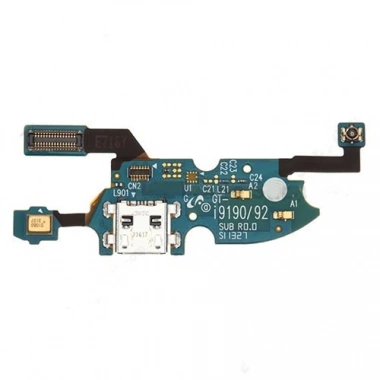 Samsung Galaxy S4 Mini İ9190 İçin Şarj Soket Mikrofon Film