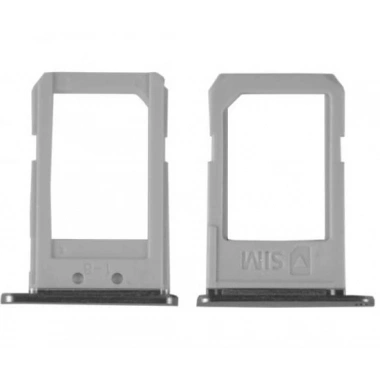 Samsung Galaxy S6 Edge + Plus G928 İçin Sim Kapağı Tutucu-SİYAH