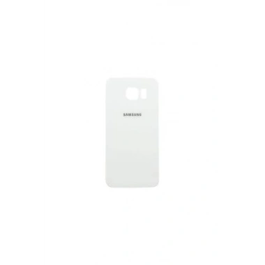 Samsung Galaxy S6 Edge Sm-G925 Arka Kapak Pil Kapağı Beyaz