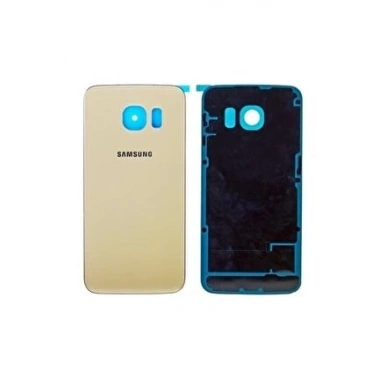 Samsung Galaxy S6 Edge Sm-G925 Arka Kapak Pil Kapağı Gold