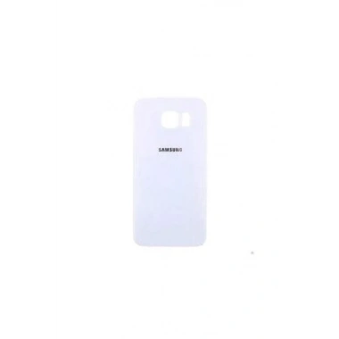 Samsung Galaxy S6 Sm-G920 Arka Kapak Pil Kapağı Beyaz