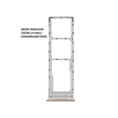 Vivo Y70 Sim tepsisi çekmece Beyaz