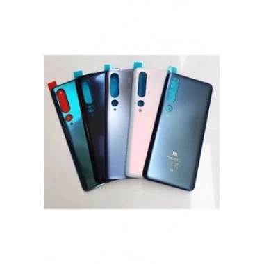 Xiaomi Mi 10 Arka Kapak Pil Kapağı Silver (Gri)
