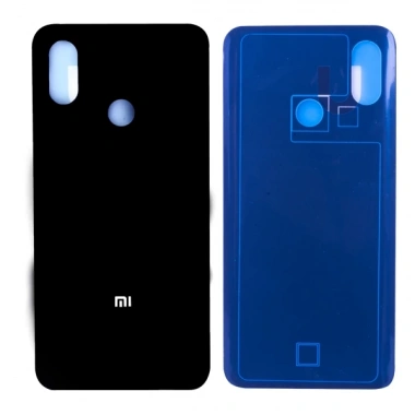 Xiaomi Mi 8 Arka Pil Batarya Kapağı Lens-Siyah