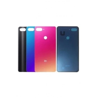 Xiaomi Mi 8 Lite Arka Kapak Pil Kapağı Siyah