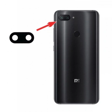Xiaomi Mi 8 Lite Kamera Lens-Siyah