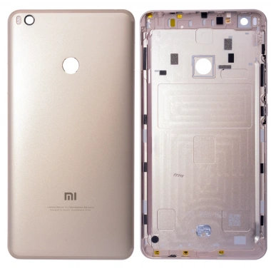 Xiaomi Mi Max 2 Arka Pil Batarya Kapağı Kasa-Gold