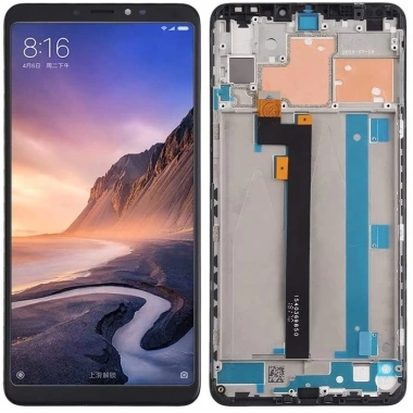 Xiaomi Mi Max 3 Çıtalı Lcd Dokunmatik Ekran M1804E4A