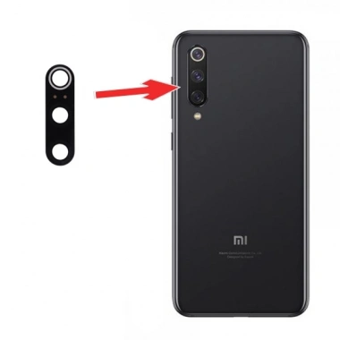 Xiaomi Mi9- Mi 9Se  Arka Kamera Lens Cam-Siyah