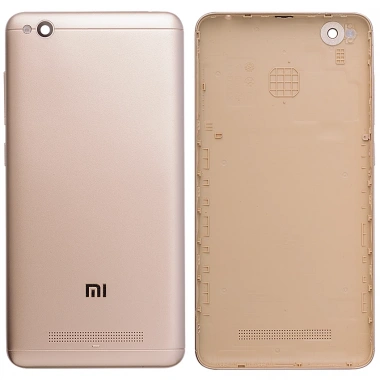 Xiaomi Redmi 4A Arka Pil Batarya Kapağı-Gold